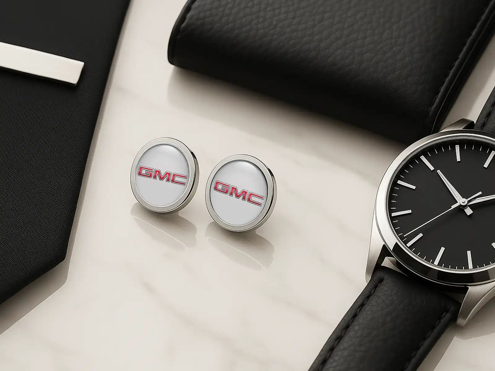GMC Gemelos Personalizados Hombre Lujo Set Regalo Pro
